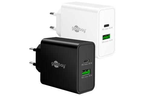 USB-A/ USB-C charger (12W+65W PD)