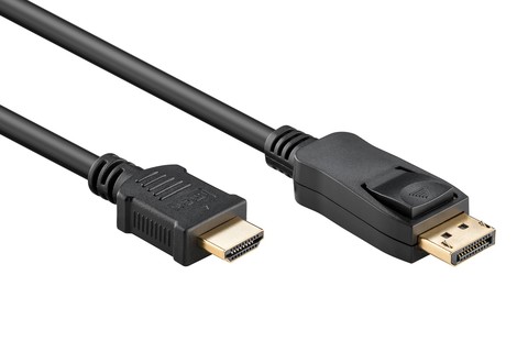 Displayport 2.0 / 2.0 til HDMI cable (4K@60Hz)
