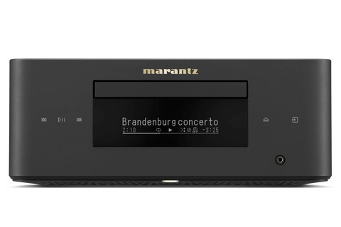 Marantz MCR 60n DAB Hi-Fi System (2x 68W / 4x 33W) - Black - Front