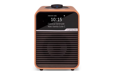 Ruark Audio R1S Smart FM/DAB+ table top radio with Wi-Fi and Bluetooth - Terracotta
