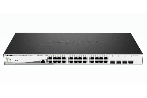Gigabit PoE+ Smart Switch, 10 Port (DGS-1210-28MP/E)
