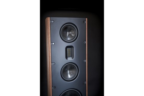 Scansonic HD MB8 B Floor Speaker - Walnut - Detail