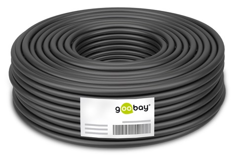 Network cable, Cat 6a S/FTP - Black