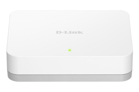 5 Port Gigabit switch, LAN, MAC 4K, Unmanaged (GO-SW-5G/E) - Front