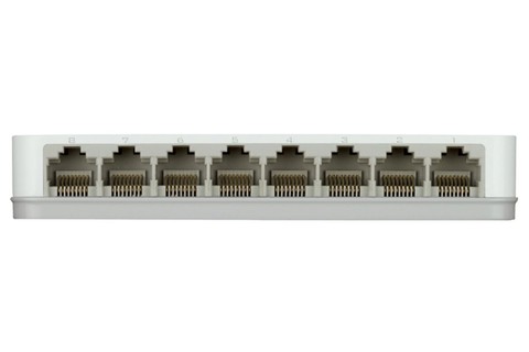 D-Link 8 Port Gigabit switch, LAN, Unmanaged (GO-SW-8G/E) - Connections