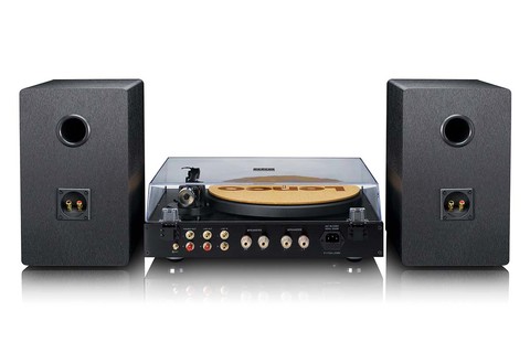 Lenco LS-700BK turntable - Back