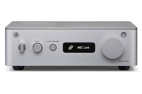 Yamaha WXA-70A streaming amplifier - Silver - Front