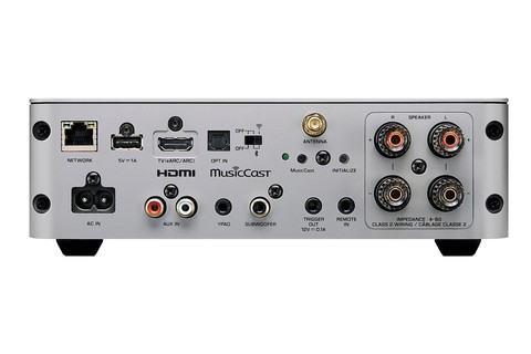 Yamaha WXA-70A streaming amplifier - Silver - Back