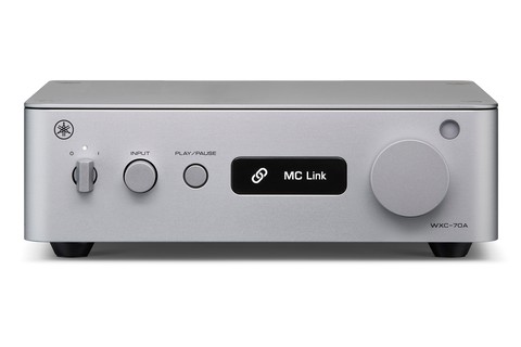 Yamaha WXC-70A streaming amplifier - Silver - Front