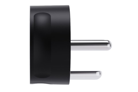 NORM K Plug | Earthed (250V, Type K, 13A) - Black