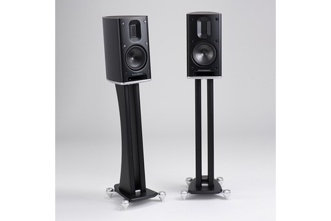 Speaker Twin Floor Stand - Black