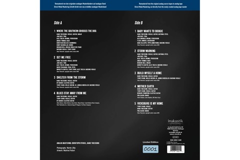 Inakustik LP: Hans Theessink – Analog Retrospective [Original Analog Master Edition] - Back