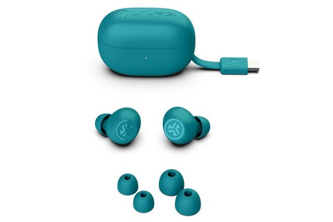 JLab Audio Go Pop wireless earbuds | ANC - Teal