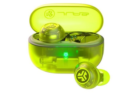 JLab Audio Go Pop wireless earbuds | ANC - Neon Green
