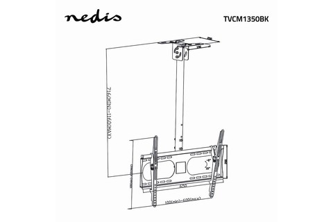 Ceiling mount for flatscreens | 42-65