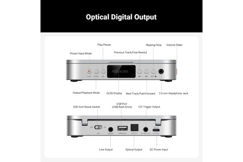 Fosi Audio Merak CD-player - Lifestyle