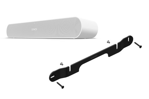 SONOS Ray soundbar & Wall mount - White