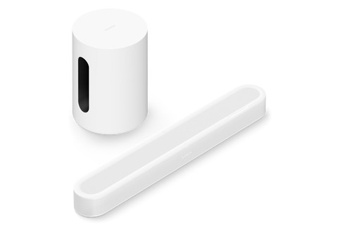 SONOS Beam Ultra soundbar + Sub Mini | White