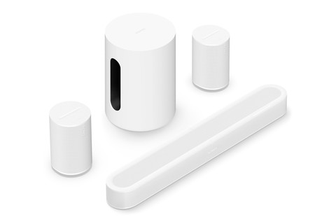 SONOS Beam Ultra soundbar + Sub Mini + Era 100 SL - White