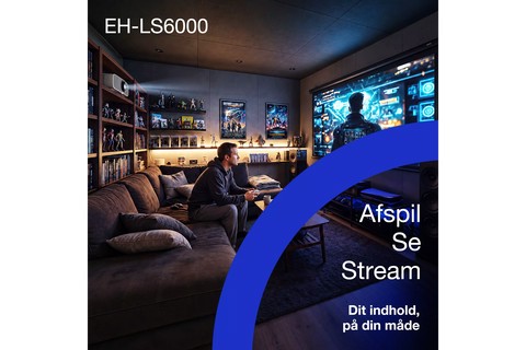 Epson EH-LS6000 projector (3LCD, UHD, 195W) - Lifestyle