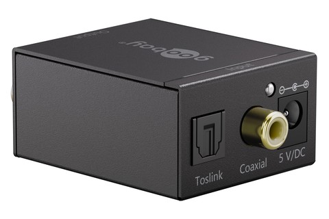 Digital to analog stereo audio converter - Hero - Back