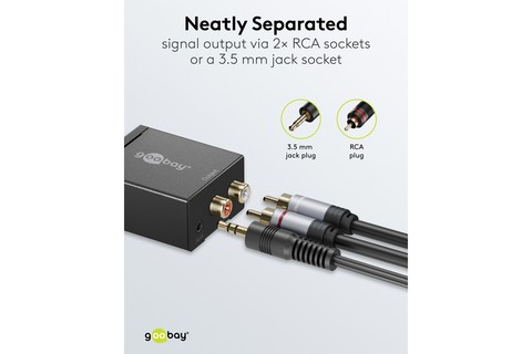 Digital to analog stereo audio converter - Lifestyle