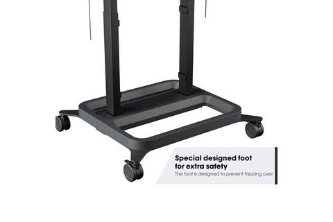 Vogels Rise 5208 Motorized floorstand movable monitor trolley (55-98, max. 120kg.) - Lifestyle