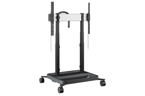 Rise 5305 Motorized floorstand movable monitor trolley (43-98, max. 120kg.)