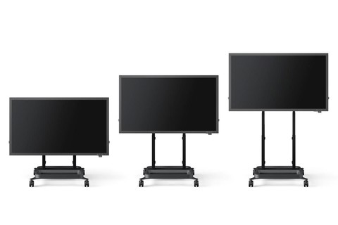Vogels Rise 5308 Motorized floorstand movable monitor trolley (43-98, max. 120kg.)