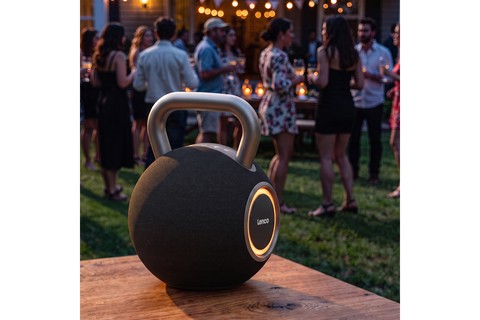 Lenco ORBITA Portable speaker (BT) - Black - Lifestyle