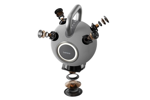 Lenco ORBITA Portable speaker (BT) - Grey