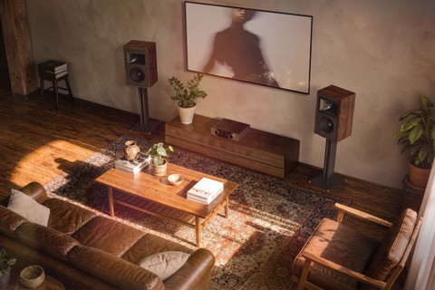Klipsch Heritage Rebellion Premium Bookshelf Speaker - Lifestyle