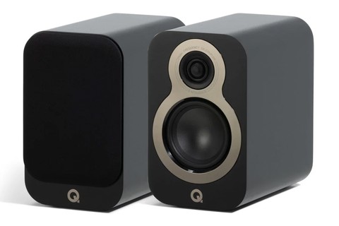 Q Acoustics 3010C Shelf Speaker Pair - Black
