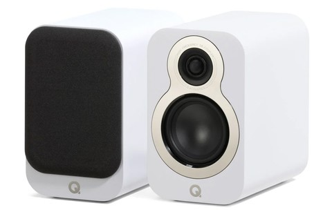 3010C Shelf Speaker Pair - White