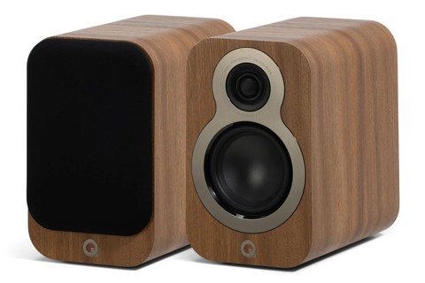 Q Acoustics 3010C Shelf Speaker Pair - Oak