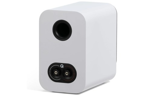 Q Acoustics 3010C Shelf Speaker Pair - White - Back