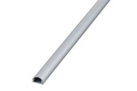 aluminium kabelbakke, 18 mm, alu | 0,75 meter