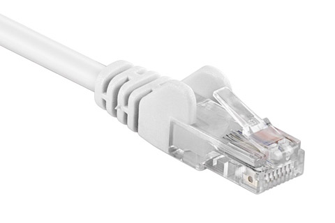 Network cable, Cat 5e UTP, white