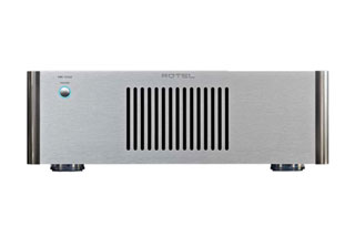 Rotel RB-1552 MKII Stereo Power amplifier, 2x 130W class A/B, alu silver