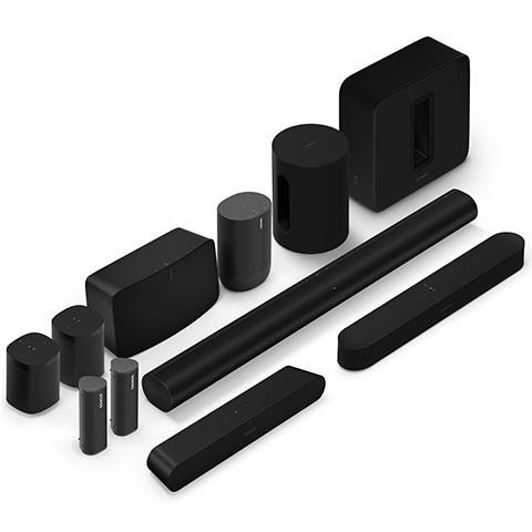 SONOS family of speakers