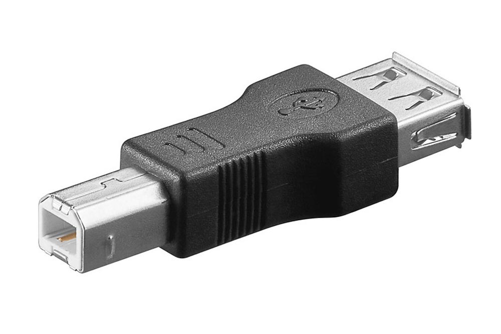 Inhalere bruge tildeling Goobay USB 2.0 adapter (USB A female – B male)
