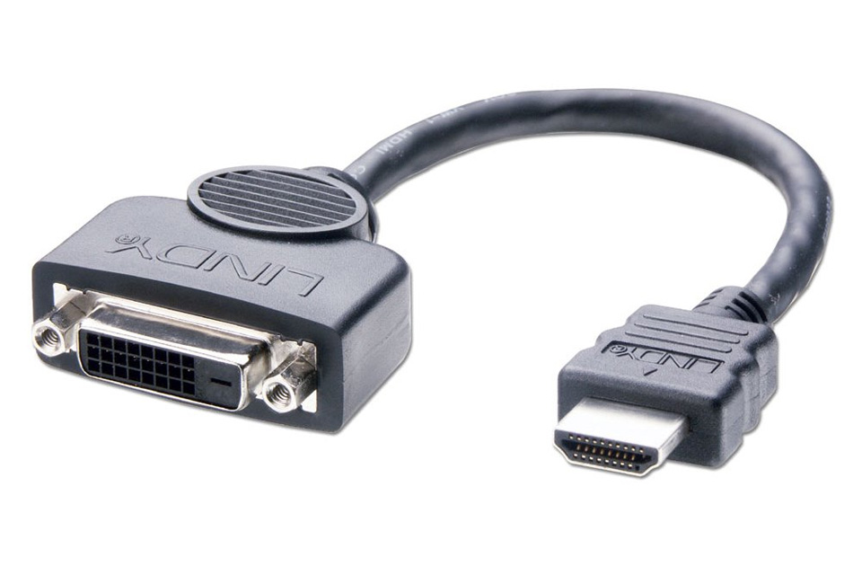 Lindy to DVI adapter cable