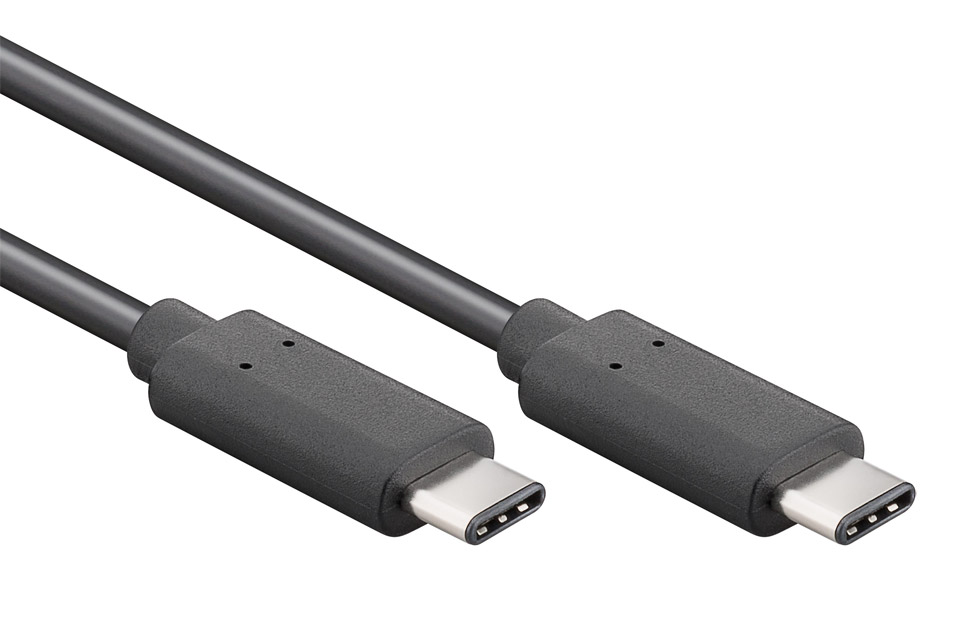 SuperSpeed++ USB-C cable (USB – C male)