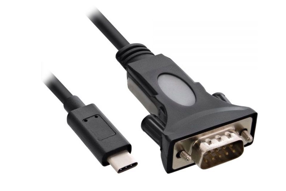 Adaptateur USB-C 2 ports vers port série RS232 : US-757