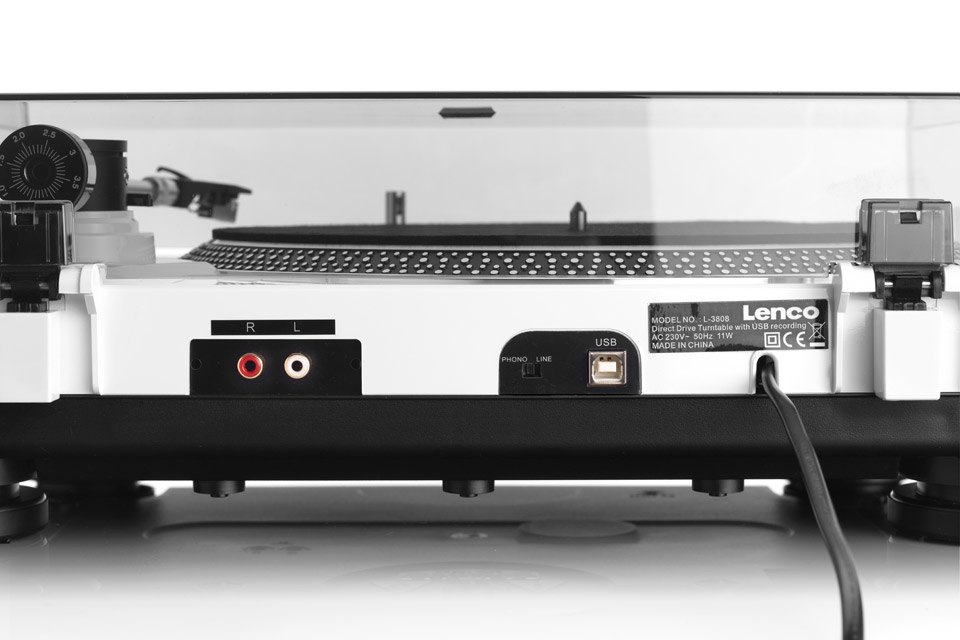 Lenco L-3808, detail