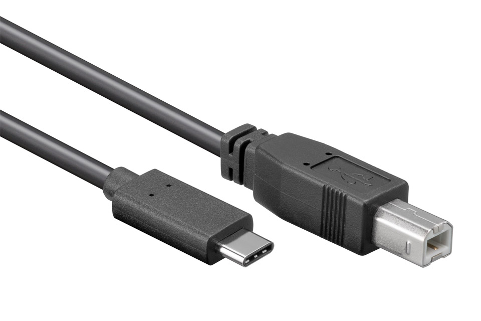 drag ihærdige Cyclops Goobay USB 3.1 til 2.0 kabel (USB C - USB-B han)