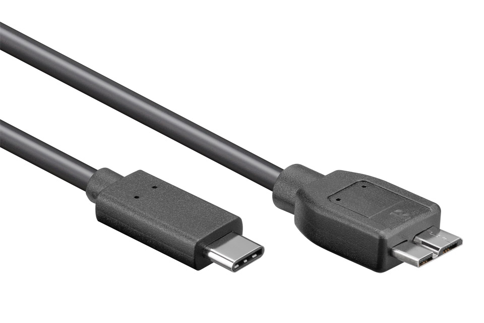 USB 3.0 cable (USB C - Micro B)
