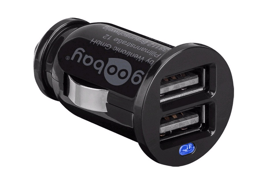 12V charger (USB-A)  for car, boat and caravan
