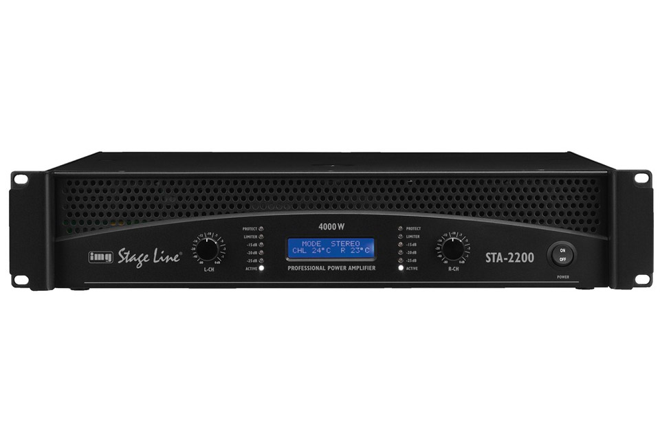 Power amplifier Low impedance (28 Ohm) AVConnection