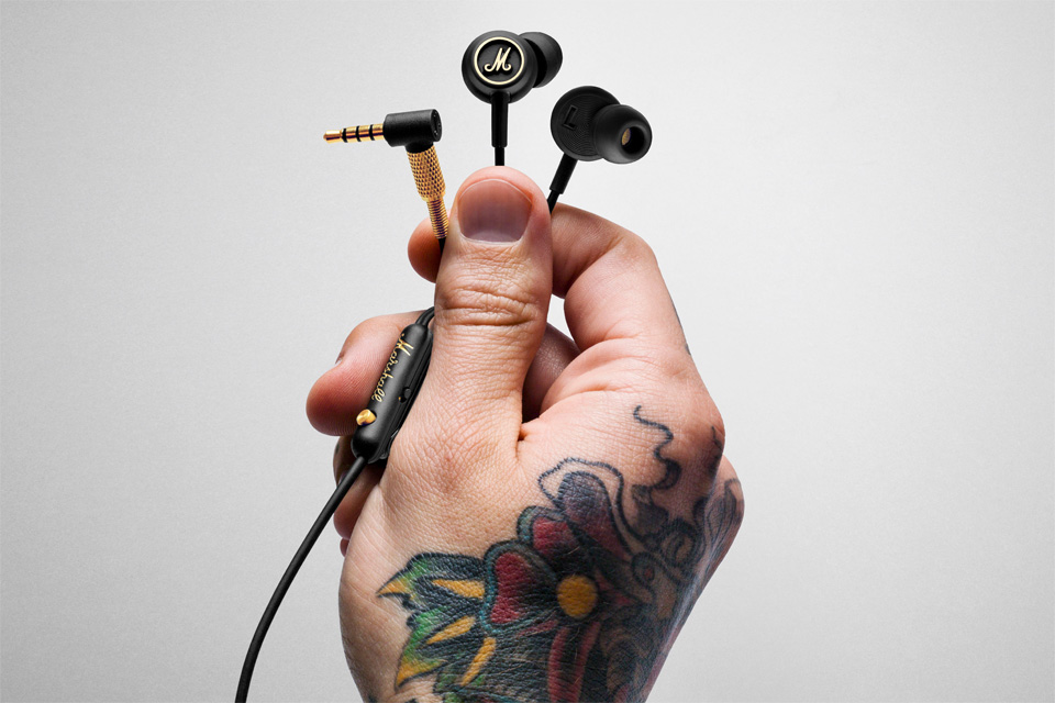 in-ear Marshall Mode EQ headphones